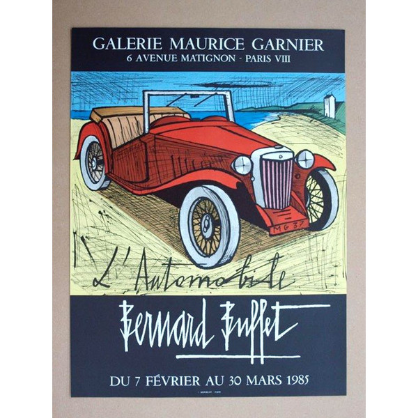Galerie Maurice Garnier 1985/ベルナール・ビュフェ【Bernard Buffet