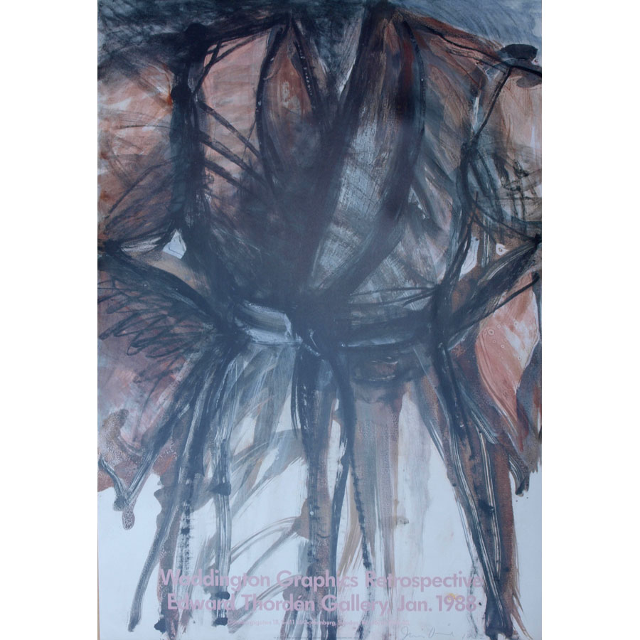 Edward Thorden Gallery 1988/Robe/ジム・ダイン【Jim Dine】ポスター
