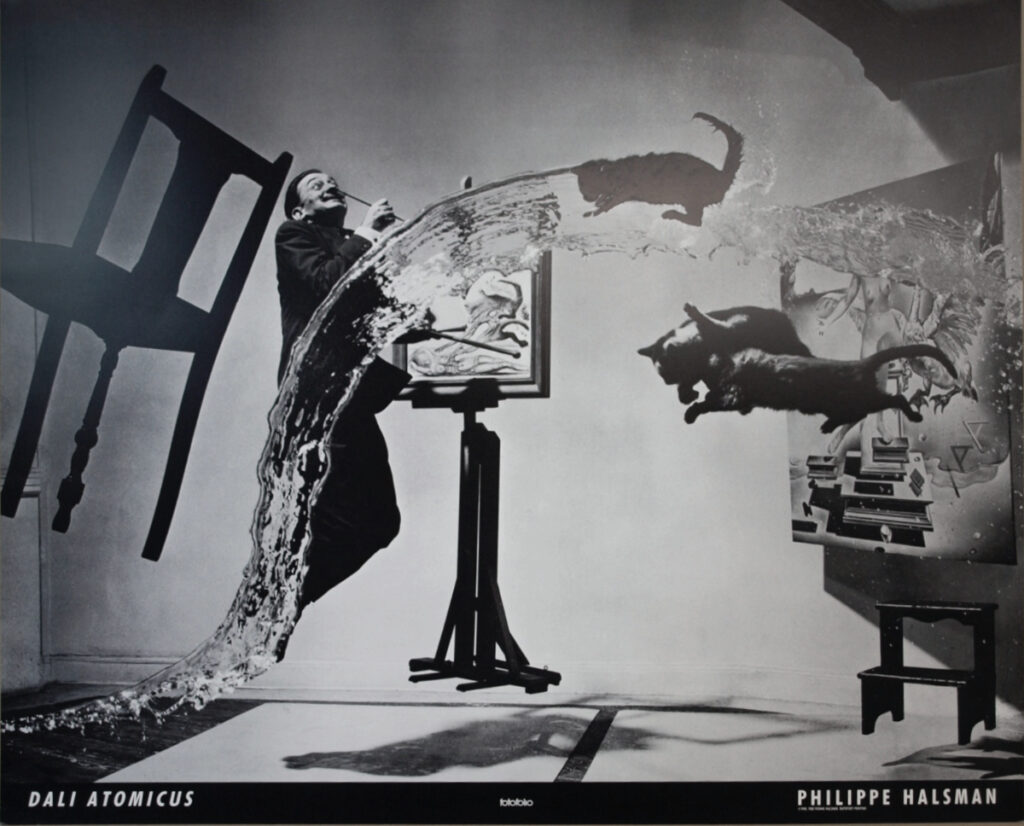 Dali Atomicus/フィリップ・ハルスマン 【Philippe Halsman】ポスター | アトリエフォロン｜京都の額縁工房
