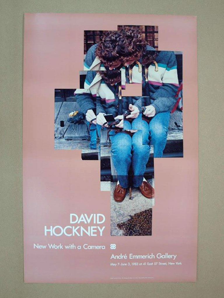 New Work With a Camera/デイヴィッド・ホックニー【David Hockney】ポスター | アトリエフォロン