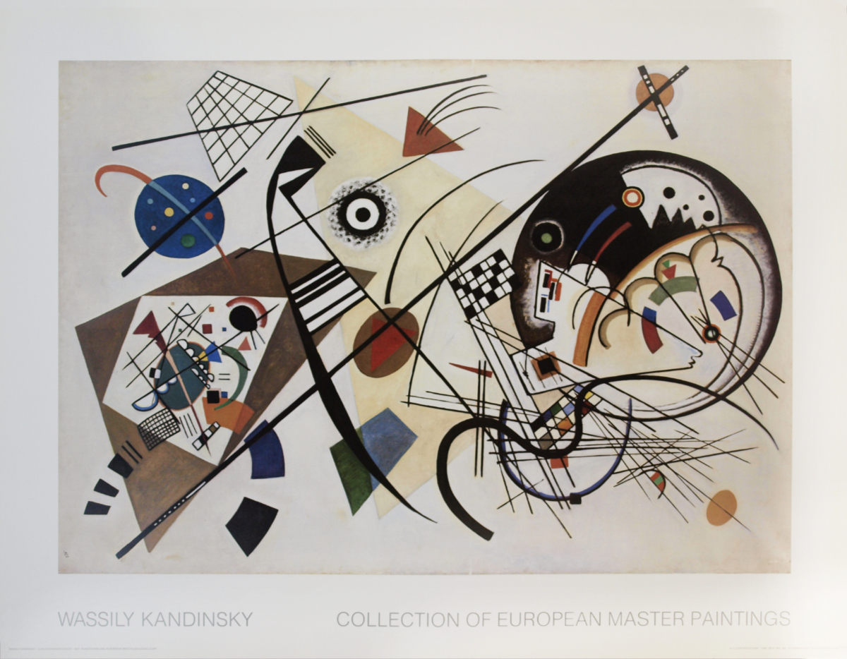 Wassily Kandinsky、ワシリー・カンディンスキー【RINGSUM】ご了承お願いします