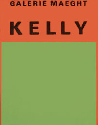 Orang et vert,1954/エルズワース・ケリー【Ellsworth Kelly】ポスター