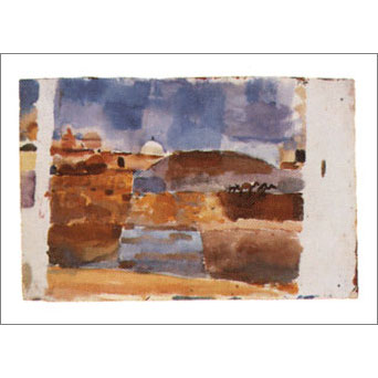 Before the Gates of Kairouan/パウル・クレー【Paul Klee】ポスター 