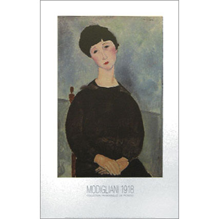 Broun Young Girl/アメデオ・モディリアーニ【Amedeo Modigliani