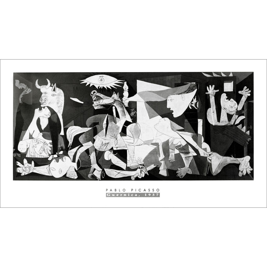 Guernica/パブロ・ピカソ【Pablo Picasso】ポスター | アトリエフォロン