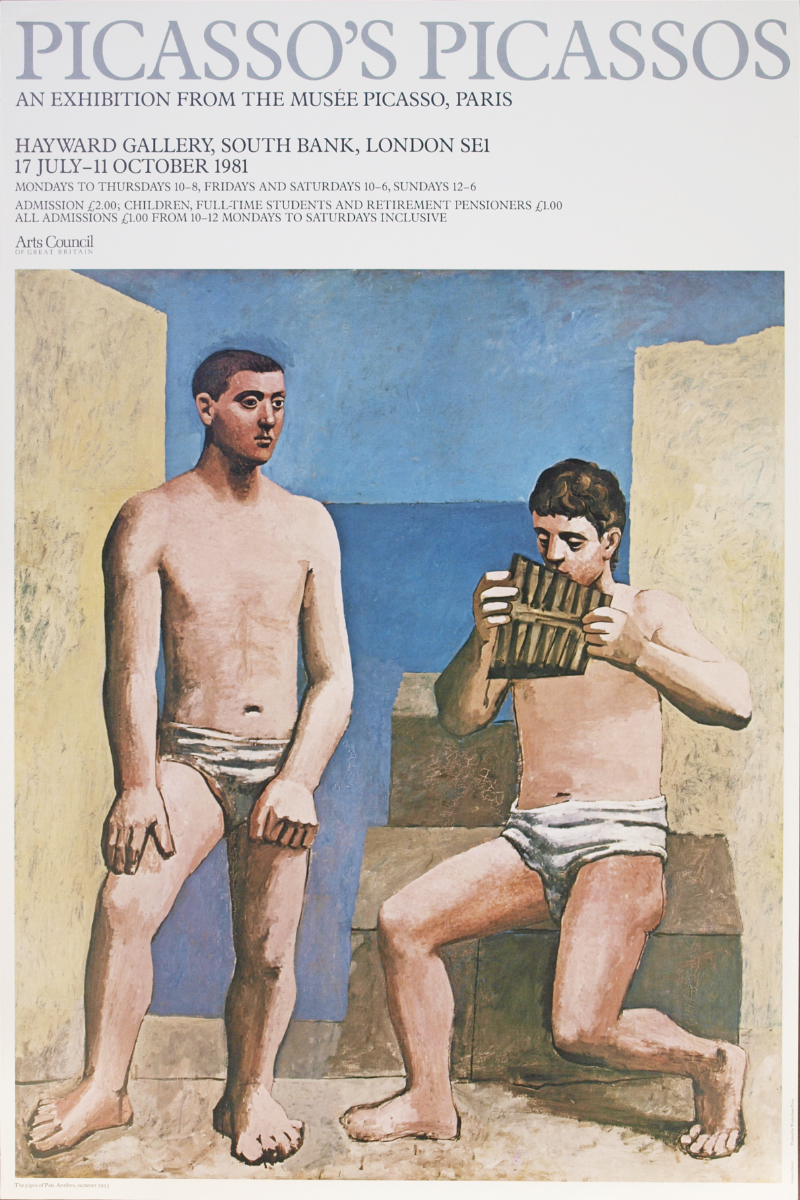 THE MUSÉE PICASSO,1981/The Pipes of Pan/パブロ・ピカソ【Pablo THE MUSÉE PICASSO,1981/The Pipes of Pan/パブロ・ピカソ【Pablo