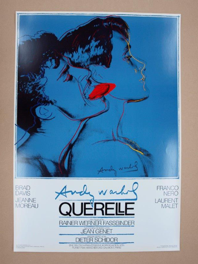 Querelle (blue)/アンディ・ウォーホル【Andy Warhol】ポスター ...