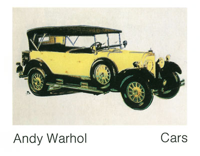 Mercedes Typ 400,1925/アンディ・ウォーホル【Andy Warhol】ポスター