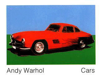 300 SL Coupe, 1954/アンディ・ウォーホル【Andy Warhol】ポスター