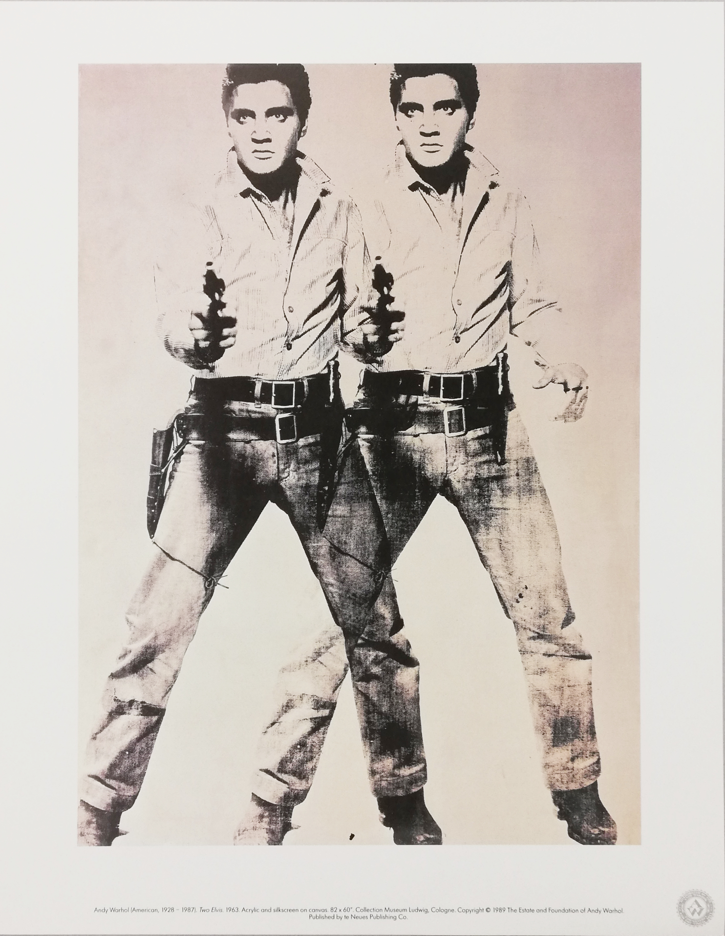 Two Elvis 1963/アンディ・ウォーホル【Andy Warhol】ポスター 