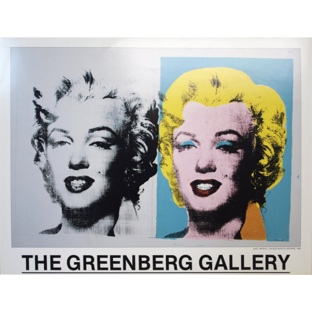 THE GREENBERG GALLERY Double Marilyn Monroe,1962/アンディ