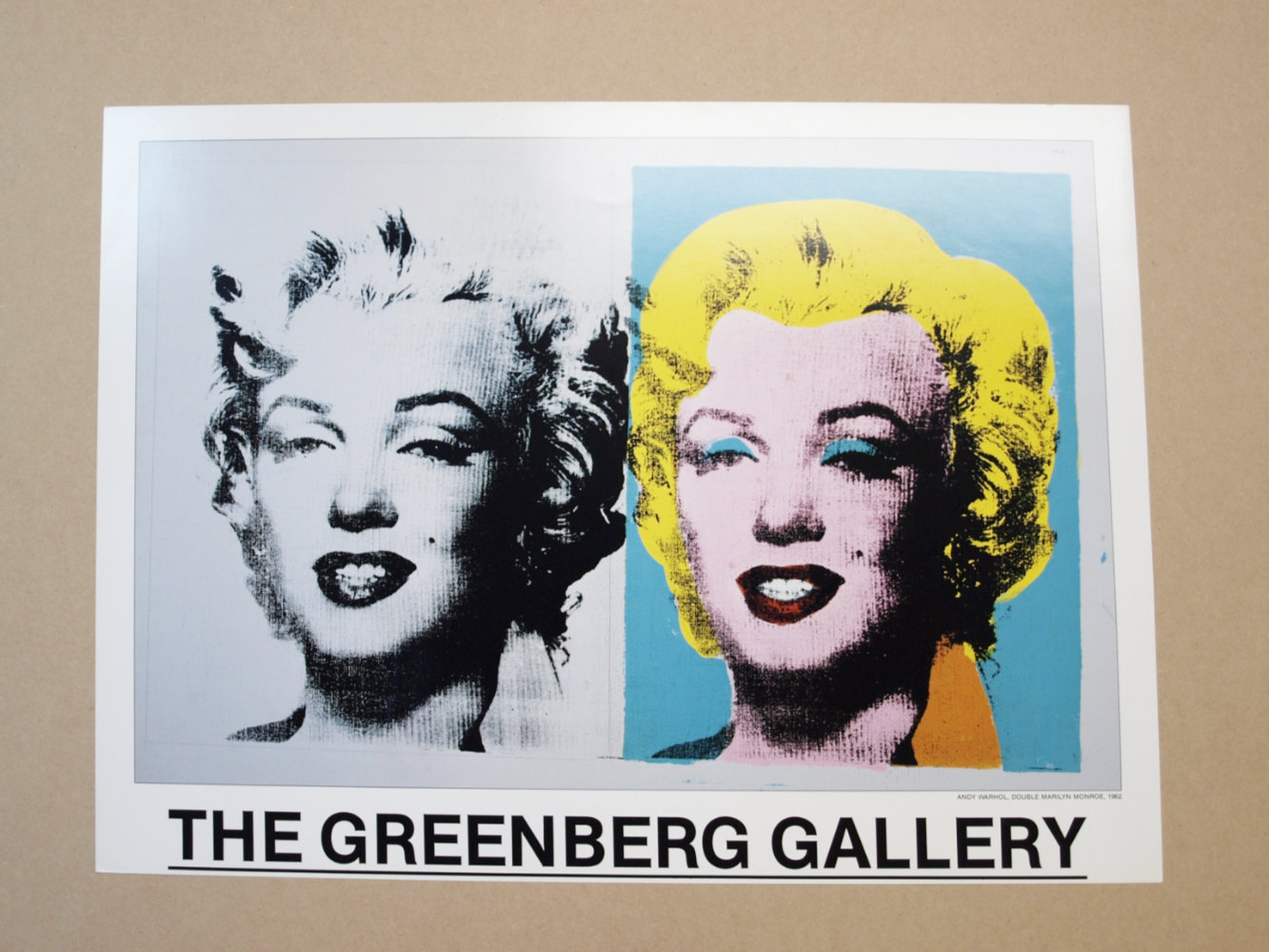 Andy Warhol　大型　リトグラフ　限定2,400部 　ウォーホルシルクスクリーン